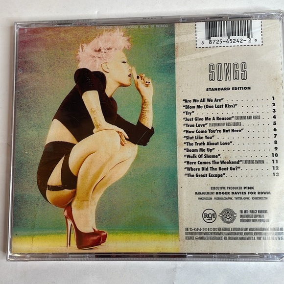 Pink The Truth About Love (audio CD) New unopened sealed in plastic - Picture 4 of 5